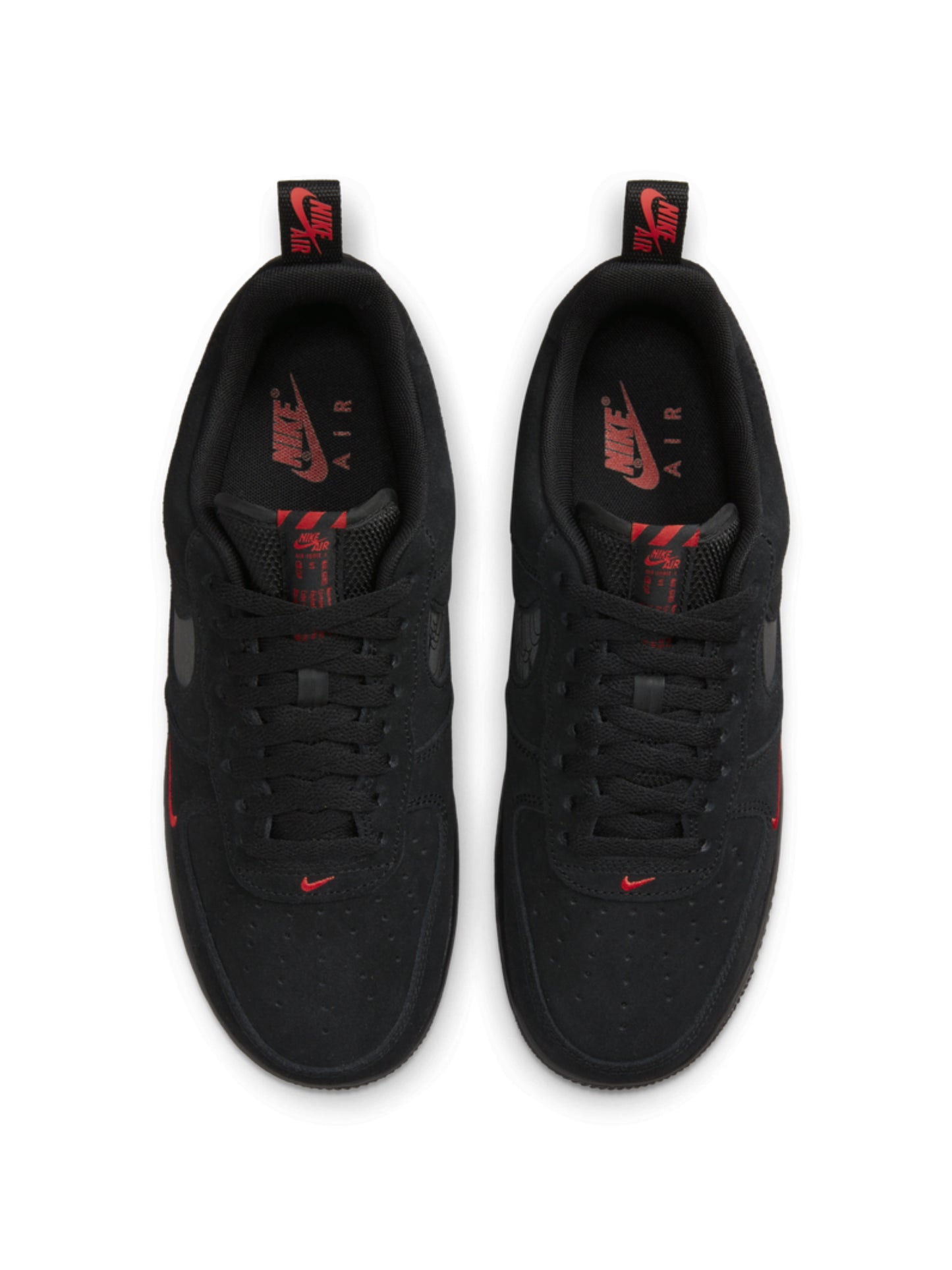 Nike Air Force 1 Low multi Swoosh black/red